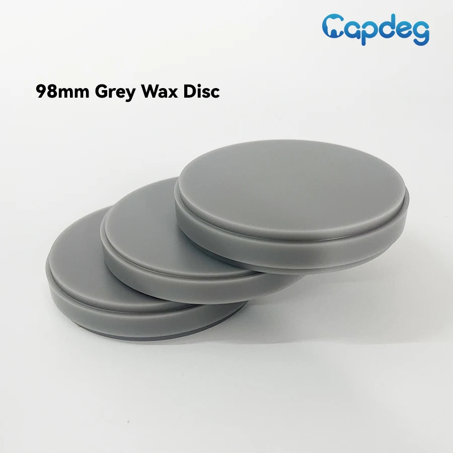 3pcs/lot 98mm CADCAM Dental Wax Disc Grey 10~25mm Dental Lab Milling Wax Block for Crown Bridge Casting