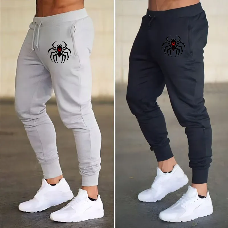 2024 New Men Casual Sports Pants Running Workout Jogging Long Pants Gym Sport Trousers for Men Jogger Sweatpants versatile pants