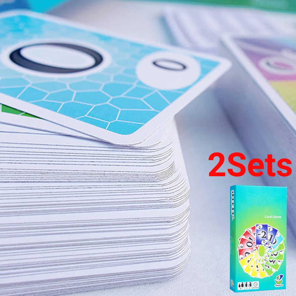 2Sets Board Game Family Entertainment Exciting Classic Card Game English Version Multiplayer The Ultimate Cards Game for Friend