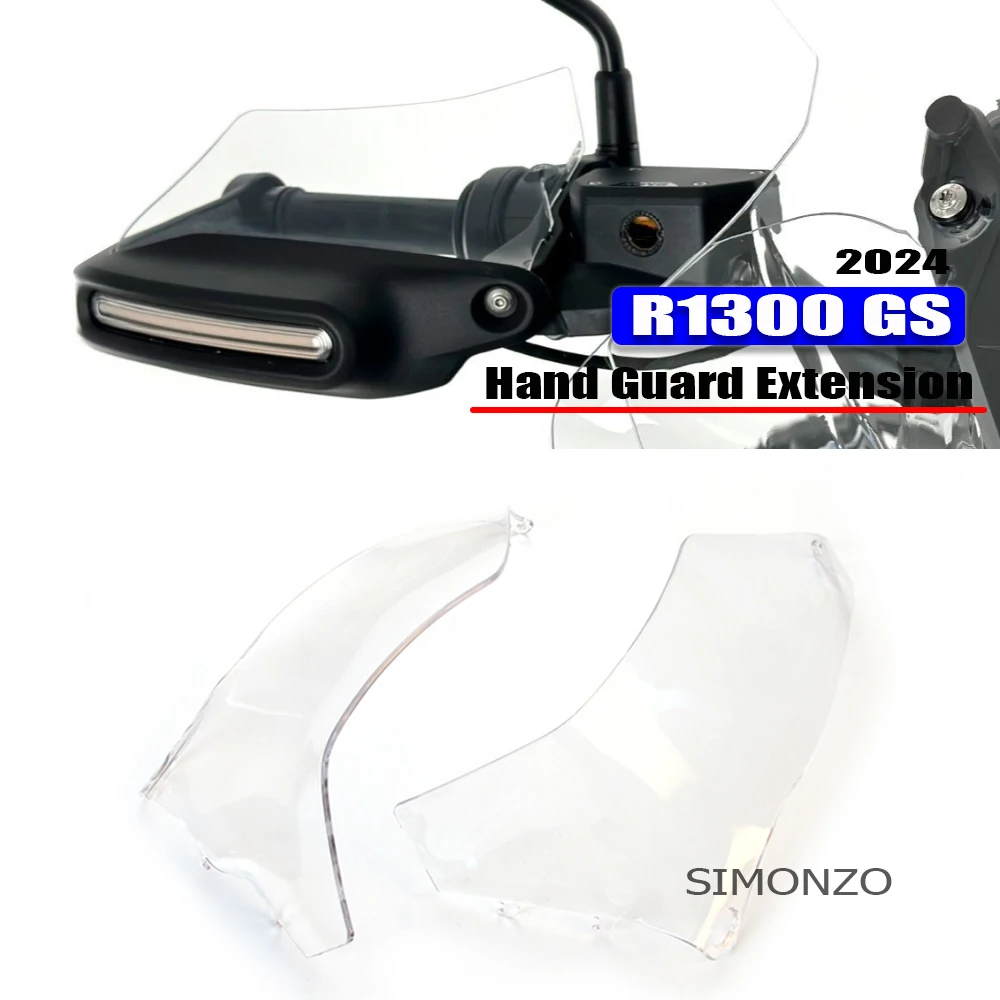 

For BMW R1300 GS Hand Guard Extension Motorcycle Handguard Shield Guards Wind Protection R1300GS Accessories 2024-2023