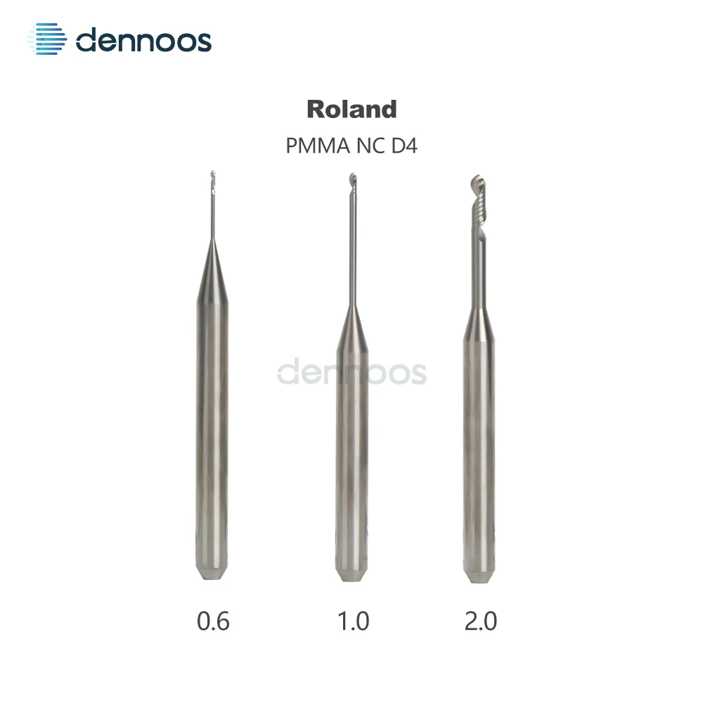 Picture 7: ROLAND D4 Dental Milling Burs For Lithium Disilicat/Metal Machines Precision Tools Milling Burs Cutting 50mm CAD CAM System