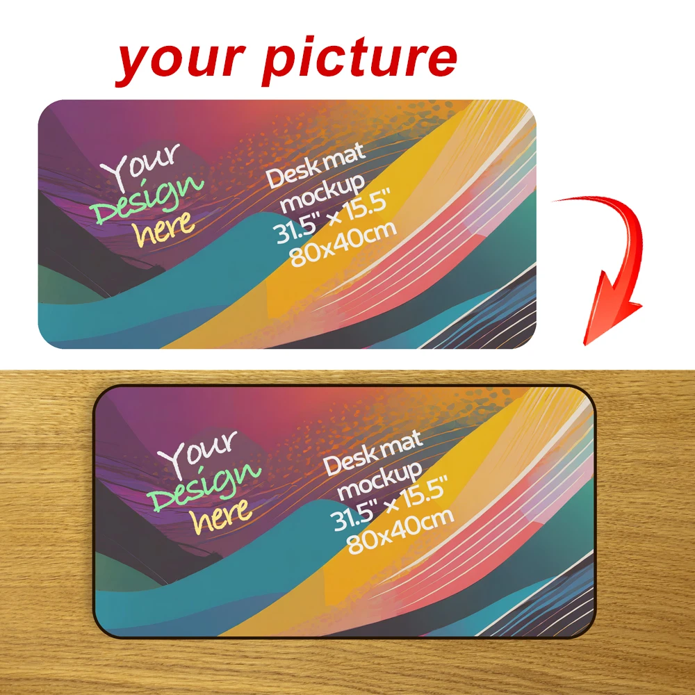 Alfombrilla de ratón con impresión personalizada, tapete grande Diy para juegos, alfombrilla personalizada de tamaño XXL para Gamer, alfombrilla para ratón de oficina, teclado, logotipo OEM, alfombrilla de escritorio de 900x400