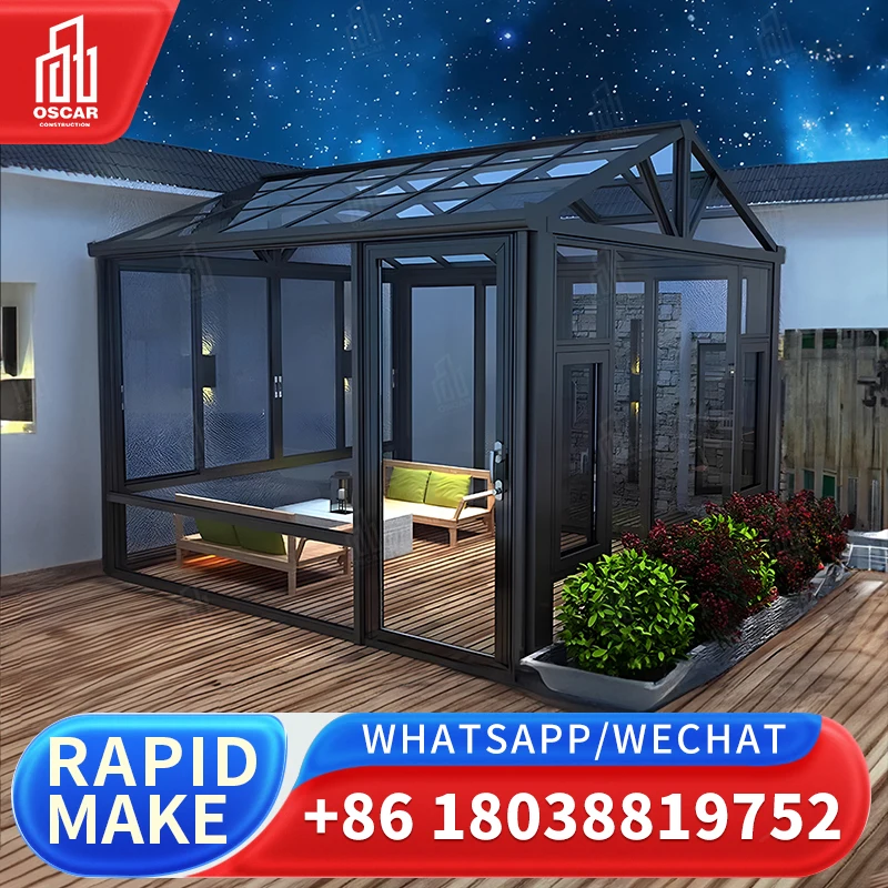 Multifunctional Sunroom for All Seasons Customized by Factory