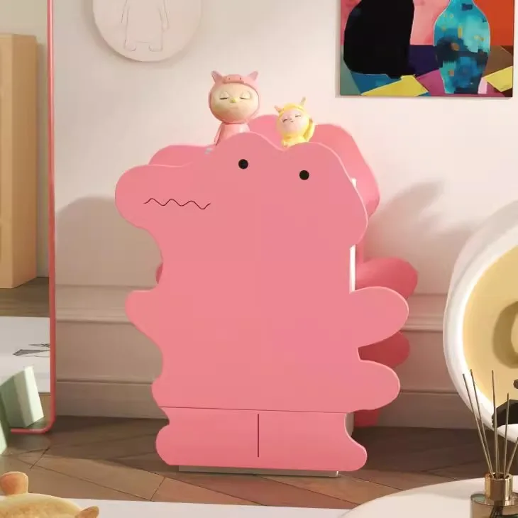 Dopamine fun little crocodile corner a few Internet celebrities creative home storage side a few living room