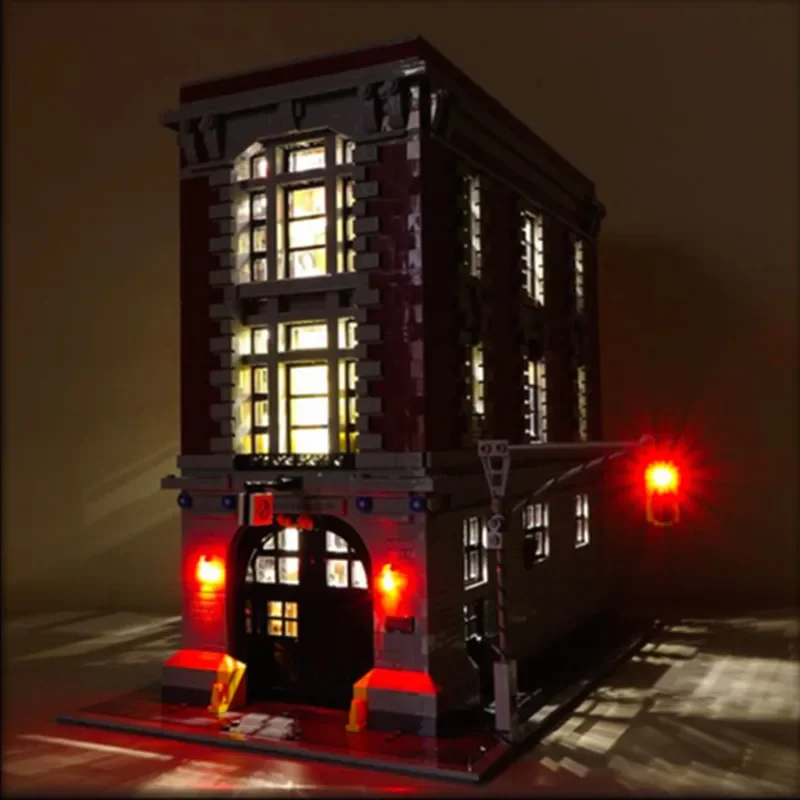 LED Light  Kit For 75827 And 16001 Ghostbusters Firehouse Headquarters  DIY Toys Set (Not Included Building Blocks) view 2