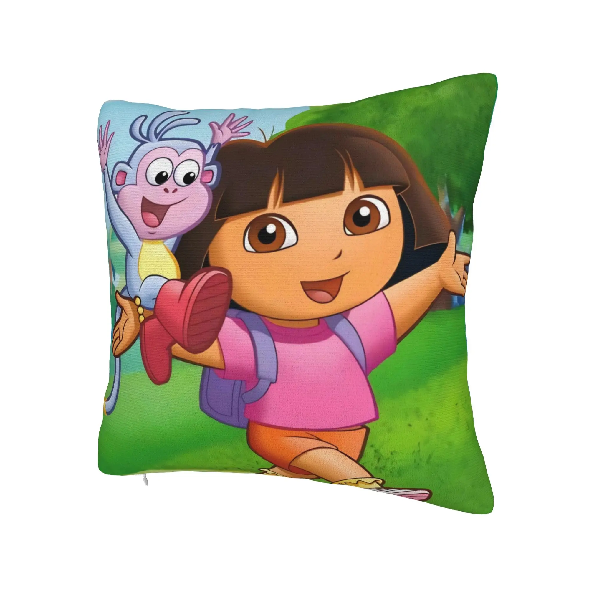 Decorative Pillow Covers D-Doras The Explorers Product Car  Pillow Case Cover Square Multi Size
