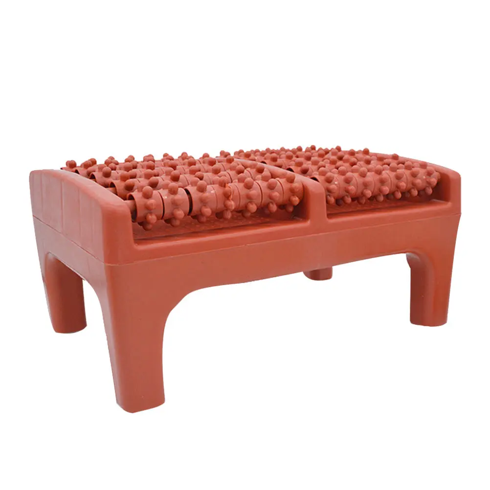 

Plantar Foot Massager Stool Foot Massage Roller For Home Practical Massaging Tool Pvc Roller Wheel Lightweight Relieves Muscle