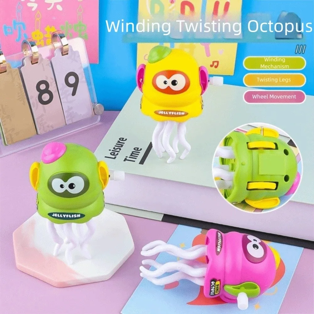Magic Dancing Octopus Toy Clockwork Automatic Obstacle Sensor Smart Tentacle Explorer Crawling Dancing Auto-Dance Octopus Toys