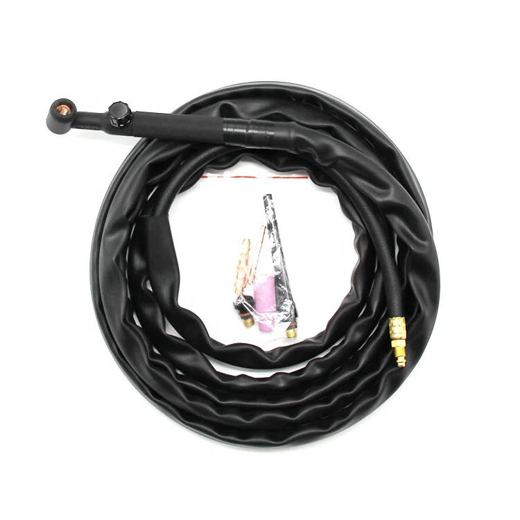 4M Cooled TIG Tungsten Argon Arc 150A WP17 TIG Welding Torch With TIG Welding Collets