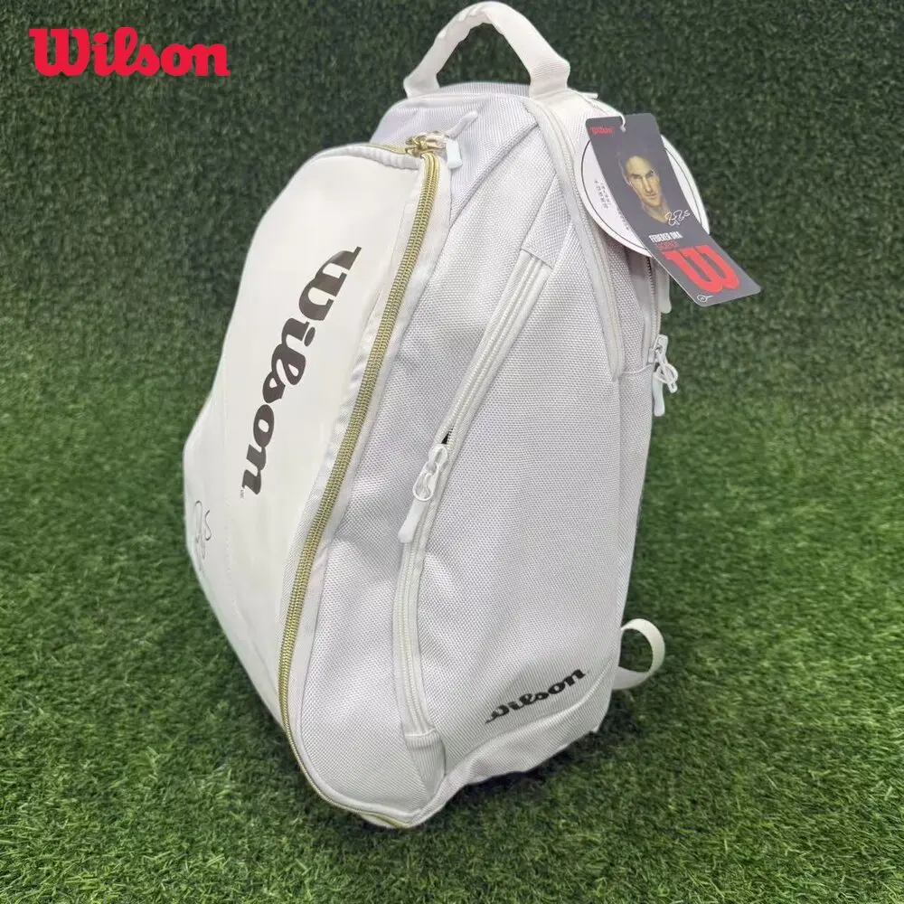 Wilson Multi-function  Large Capacity Tennis Backpack Head Tennis Bag 2-3 Rackets Bag Badminton Package Tennis Racquet Backpack