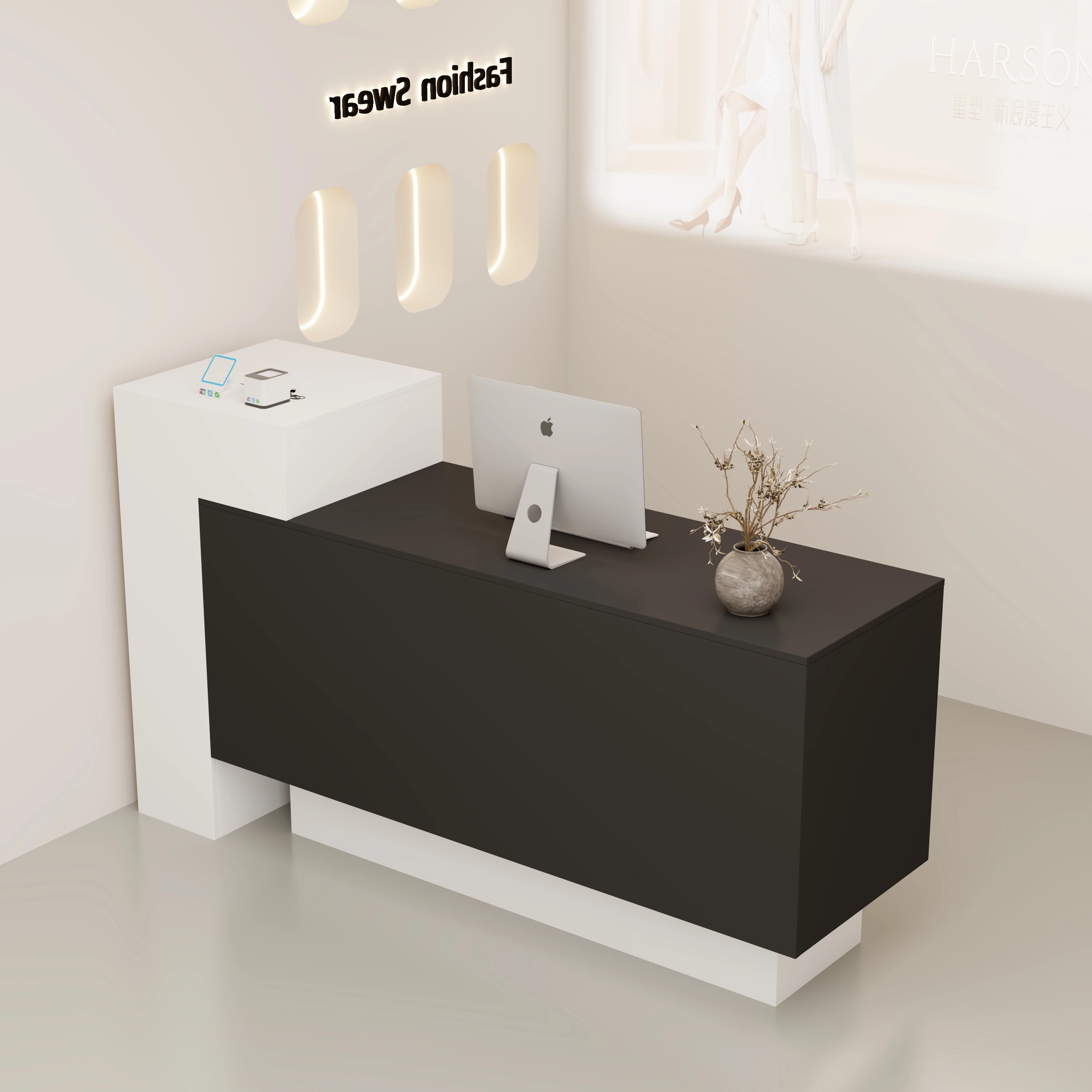Meja Resepsionis Klasik Mewah Nordic Dekorasi Sederhana Unik Meja Bar Perabot Kantor Escritorios De Oficina Modern Elegan