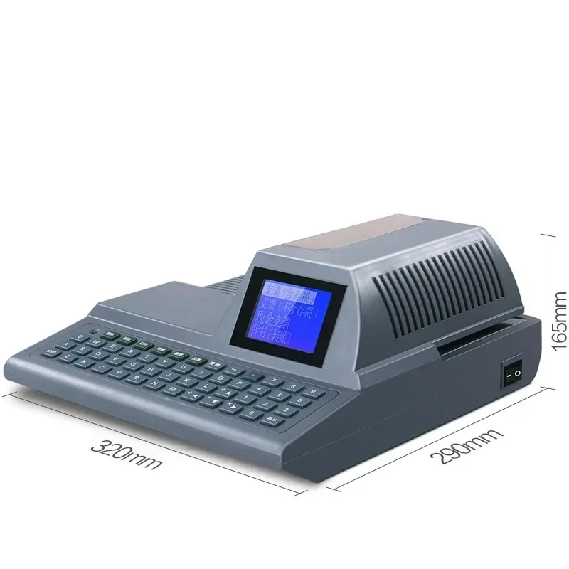 HL-2010C Automatic Impact Check Writer—a professional check printer featuring a full English keyboard and supporting check print