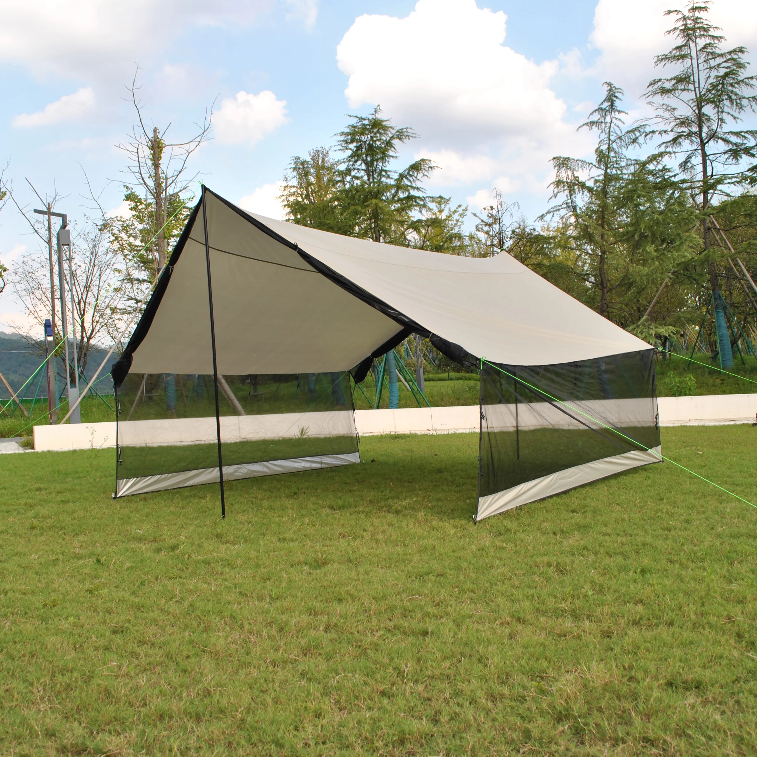 منزل شاشة مسبقًا لزوارق الأرجوحة والنزهات والساحات الخلفية وحقيبة الظهر والتخييم على الشاطئ في الصيف #4