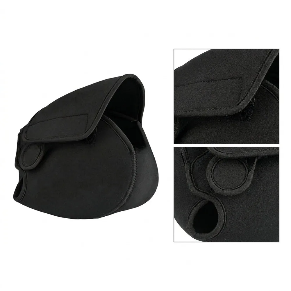 For E-BikFor E Motor CovFor - Black NFor EoprFor EnFor E Dust BarriFor with Flap AccFor Ess and Vibration DampFor Ening