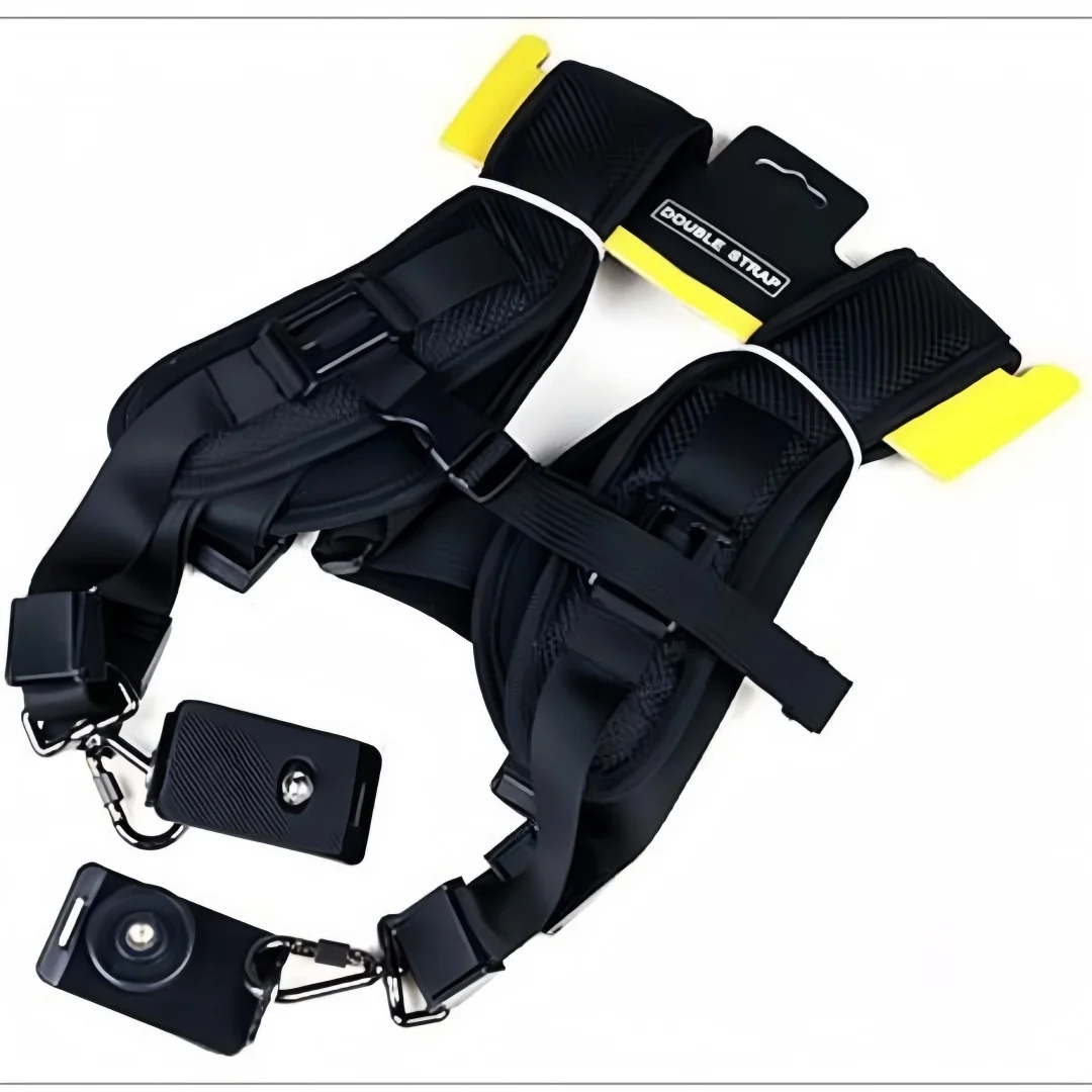 Fast Shooter Shoulder Strap Girdle Quick Release Shooting Hand Band Dual Camera Professional DSLR Pressure Relief Belt Sling
