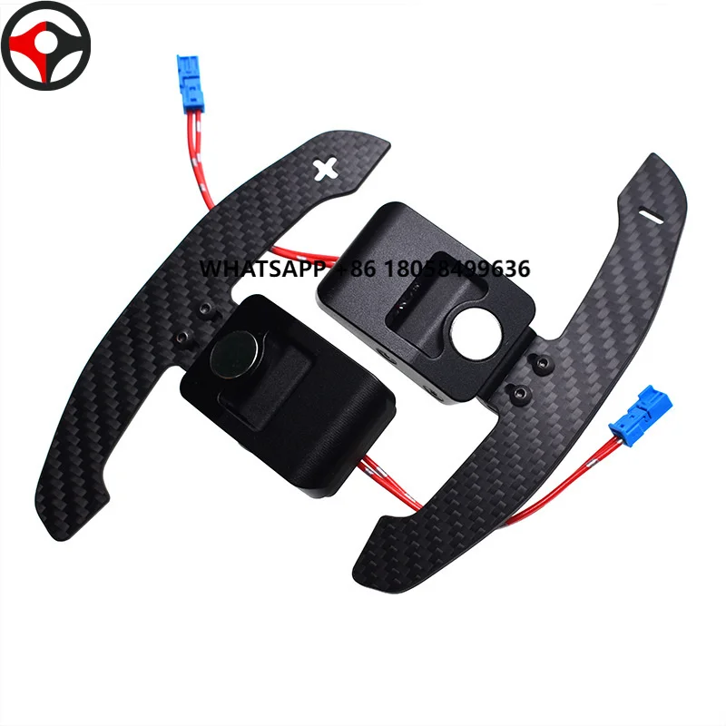 

For F40 Chassis Magnetic Carbon Fiber Steering Wheel Shift Paddles / Customized Replacement Extended Shift Paddle
