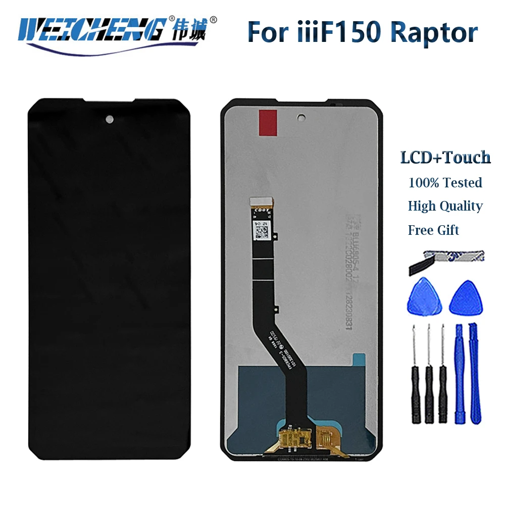 6.8' Original For IIIF150 Raptor L CD Display Screen Digitizer Assembly Replacement For IIIF150 Raptor LCD Screen Repair