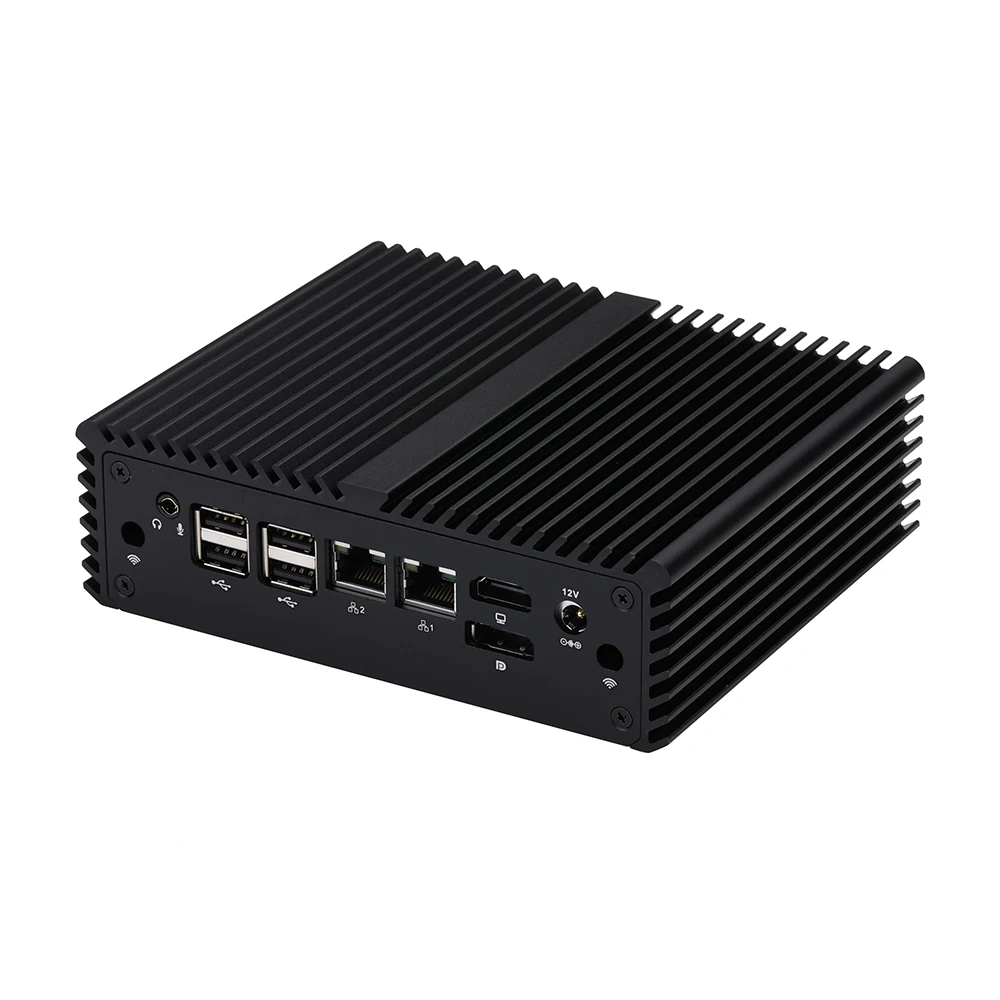 Qotom Mini PC Q10700X-S08 Quad Core Celeron N5100 N5105 Computer senza ventola