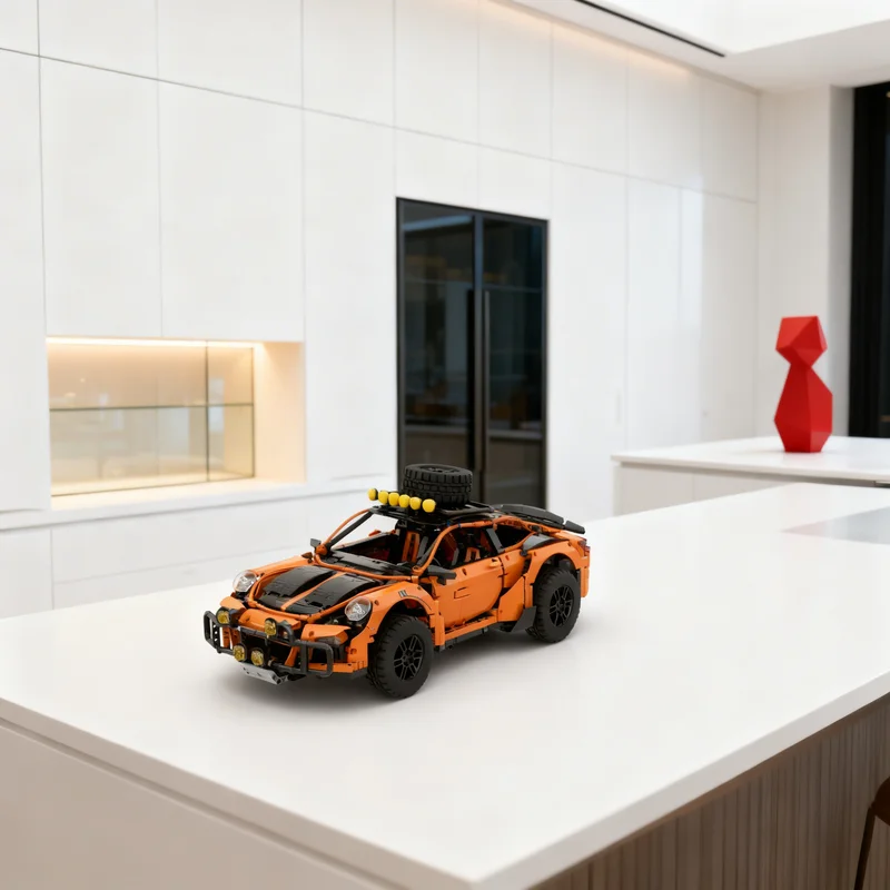 3211pcs MOC Technical Porschesd Dakar Project Model Building Blocks Toy Architecture Christmas Gift Brick Education Creative