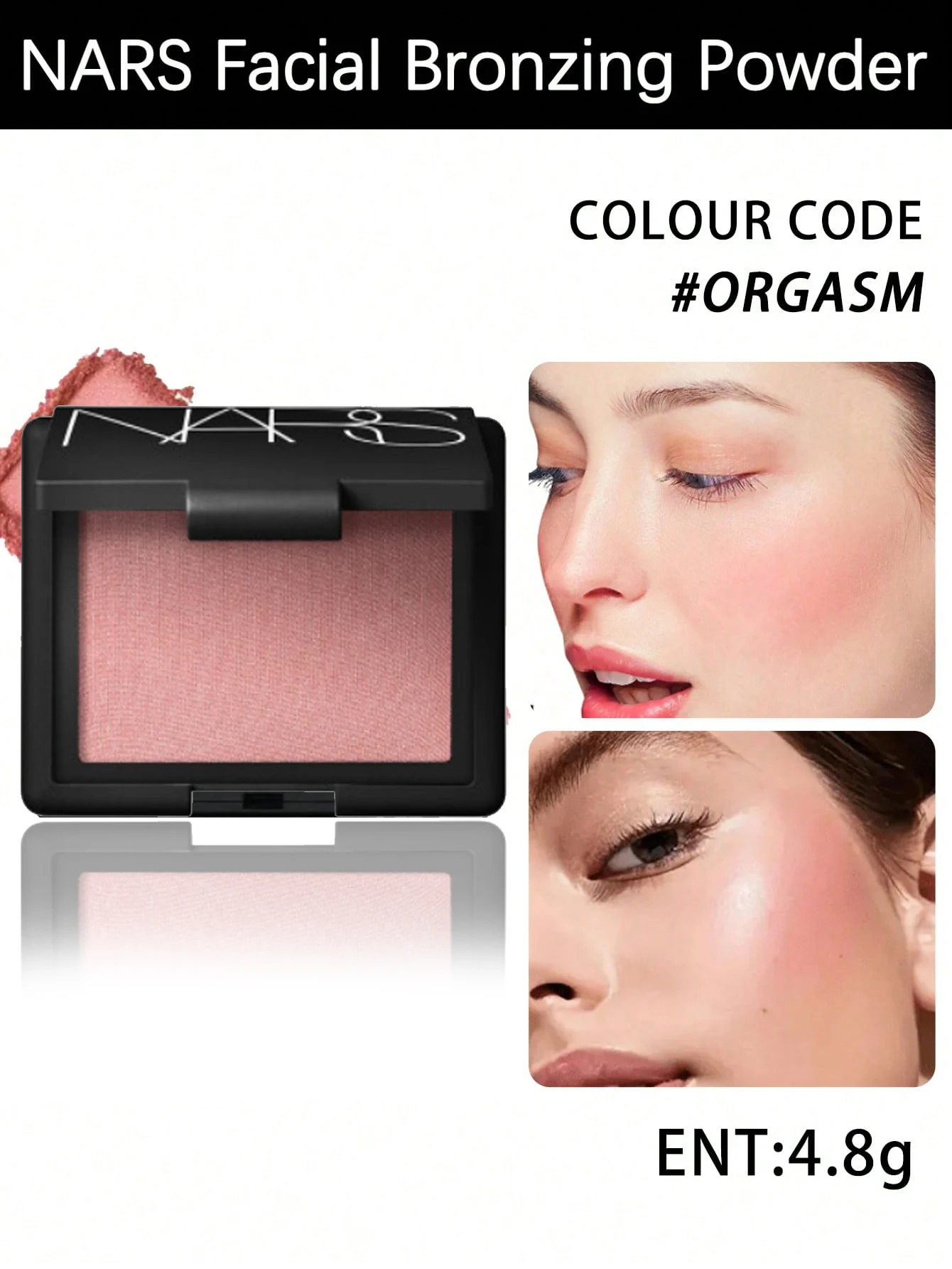 Nars Blush In Orgasme Full Size 4.8G In Doos