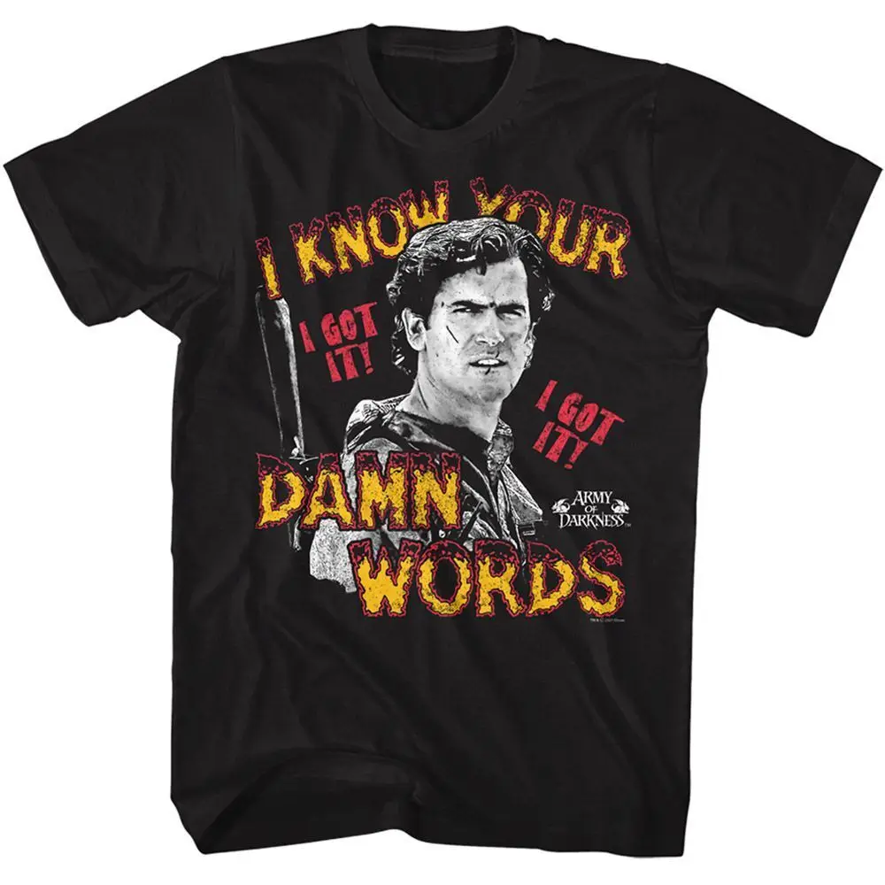 Army Of Darkness Know Your Words Movie Shirt