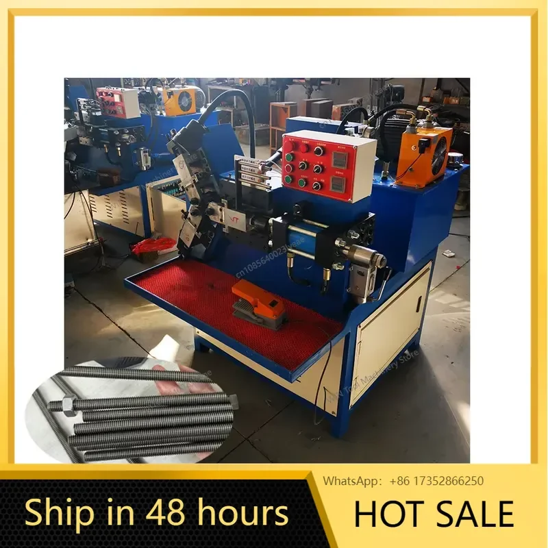 High Precision Three Axis Pipe Thread Rolling Machine Bolt Three Axis Thread Rolling Machine Straight Knurling Machine