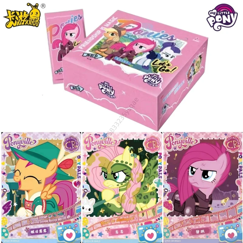 

KAYOU натуральная карта My Little Pony, карта дружбы навсегда, забавный набор фильмов, Episode 3, коллекция аниме, карты, игрушки, подарок