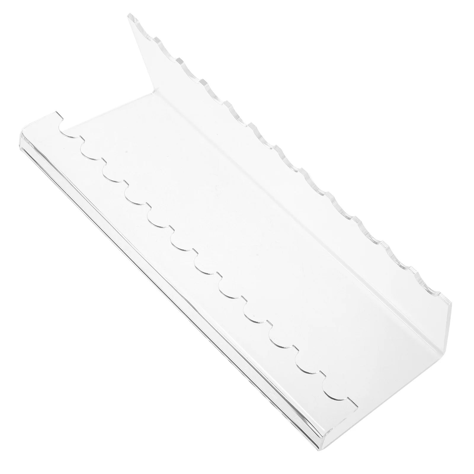 

Подставка для ручек из акрила, прозрачный органайзер с несколькими отверстиями для перьевых, шариковых ручек и карандашей для бровей, устойчивая, элегантная