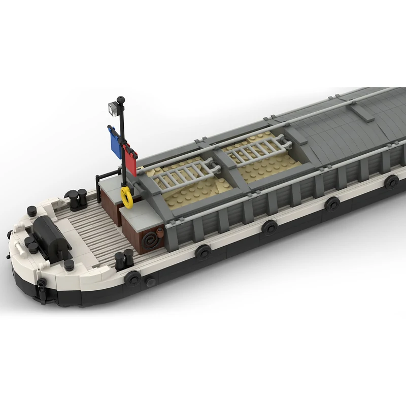 

MOC-129138 Urban Transportation Series Binnenschiff / Barge Building Block Model Brick Offshore Construction TOYS GIFTS 1260PCS