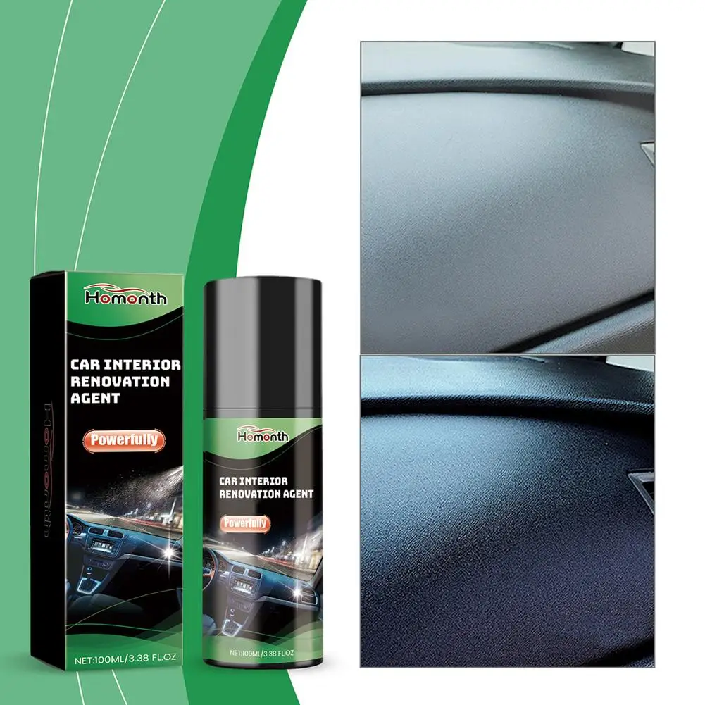 Car Interior Couro Revestimento Agente, Auto Manutenção Renovação, Restaurador, Remodelação, Agente, J6F0, 100ml