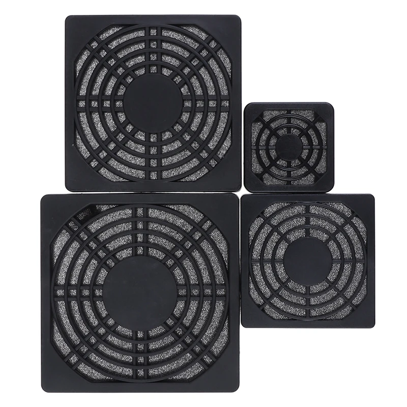 Computer Fan Dust Filter Guard Grill Protector Dustproof Cover PC Cleaning Case