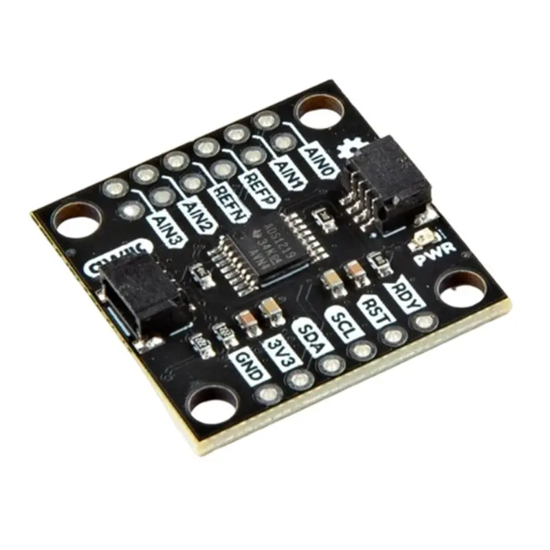 [B24B!】 SPX-23455 Qwiic 24-Bit ADC 4-Channel ADS1219 Analog-To-Digital Converter