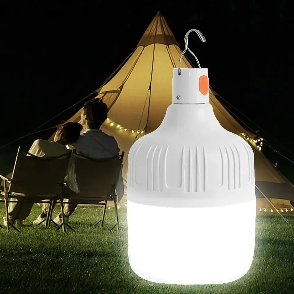 

Светодиодный энергосберегающий аварийный светильник, портативный светильник для кемпинга, режим зарядки, беспроводное IP55, наружное освещение, супер яркая зарядка через USB