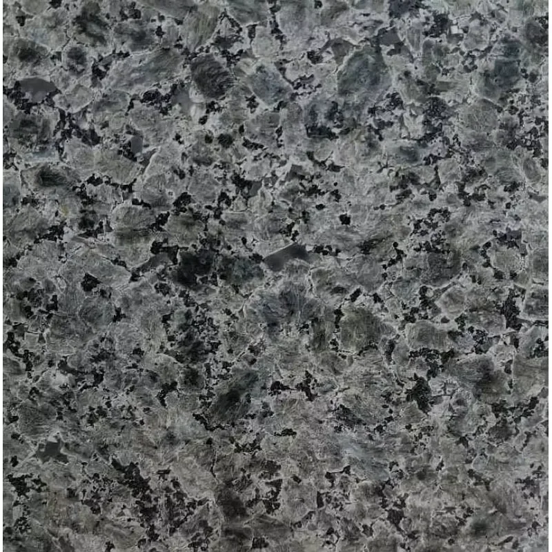 Blue Leopard Granite Polished Modern Stone Gray Black Blue Spot Texture for Wall Floor Countertop Villa Decoration Factory