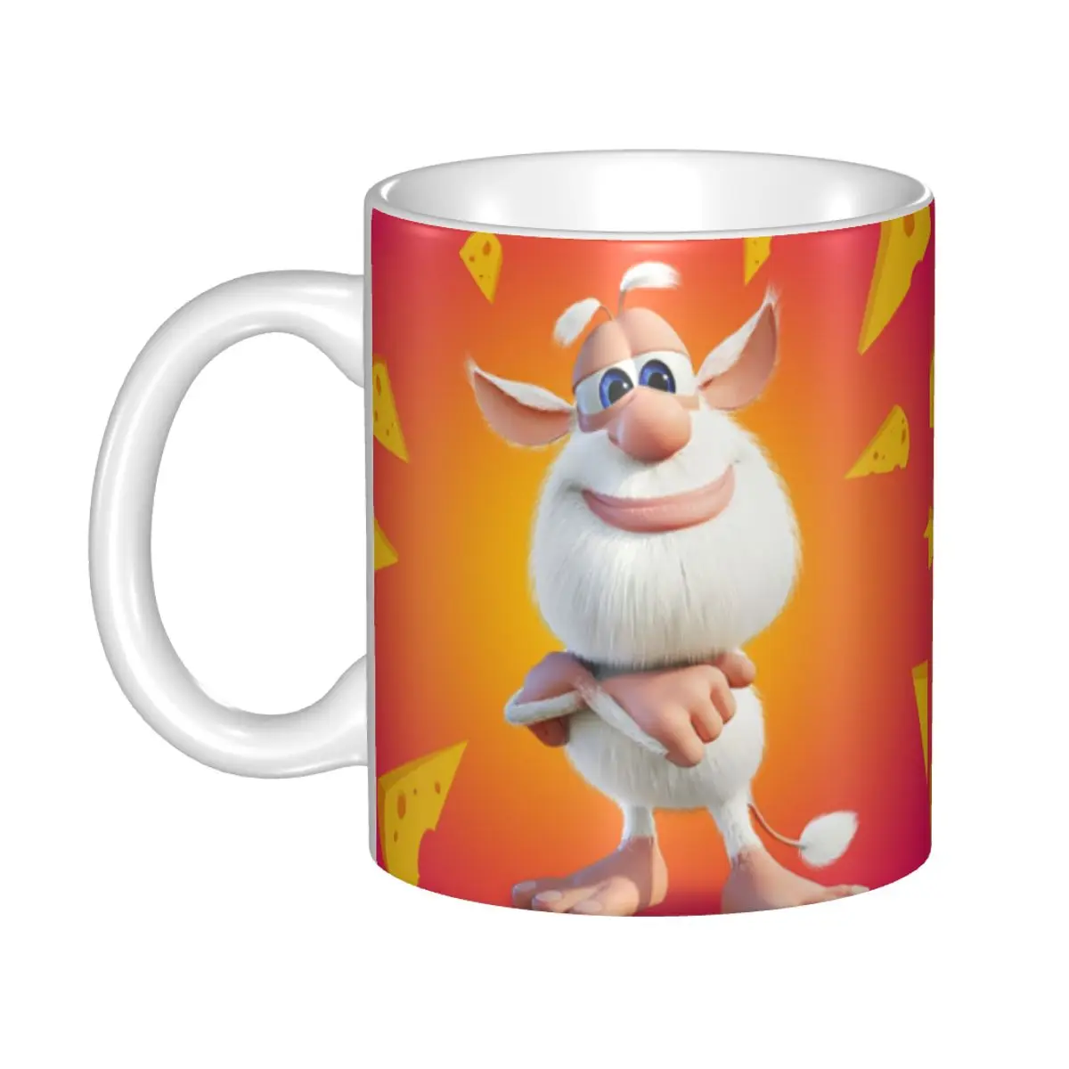 DIY Threebo nowa animacja dla dzieci Boobas kubek ceramiczny dostosowane filiżanki do kawy kreatywny prezent praca na zewnątrz Camping kufle do piwa