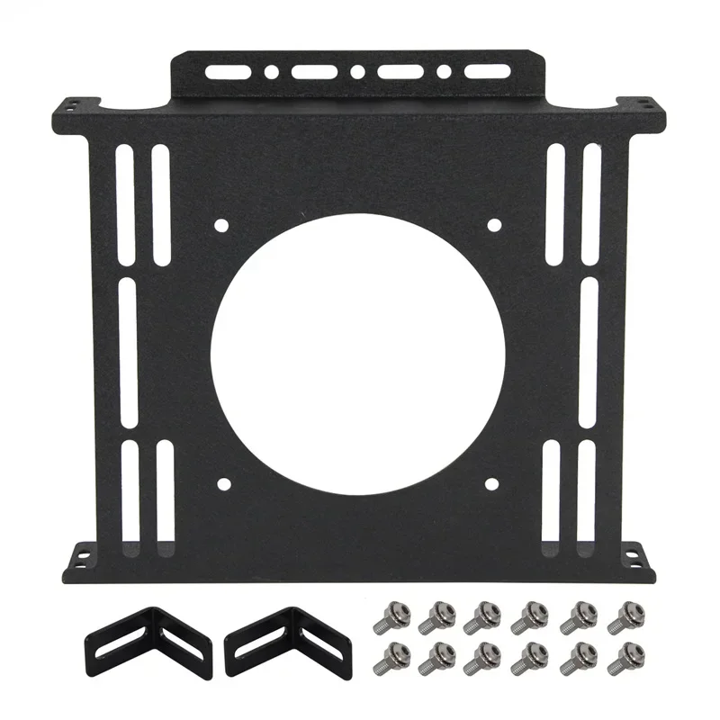 

Новый алюминиевый монтажный кронштейн масляного радиатора, комплект 13/15/19-рядного трансмиссионного двигателя TRUST Style 262 мм, черный, универсальный