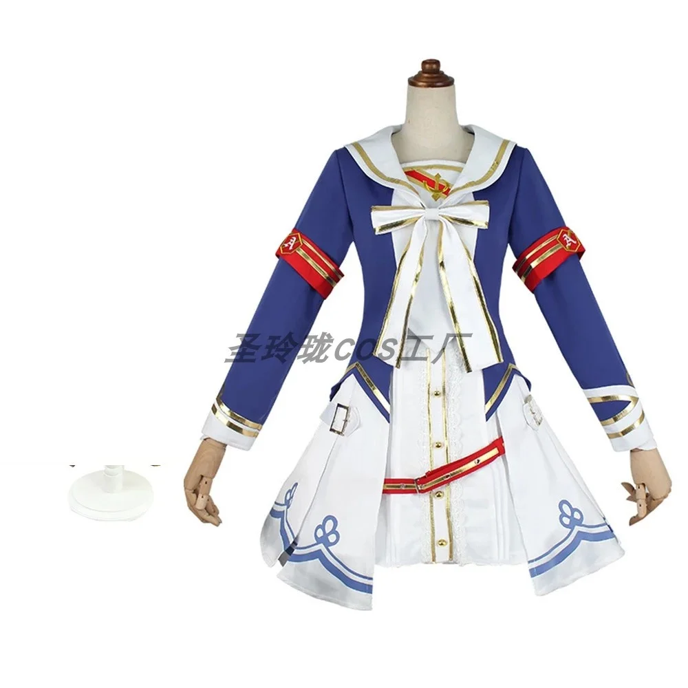 

Customized Halloween Costume Pretty Derby Game Victory Suit Grass Flying Cosplay Women Dress Clothing Set