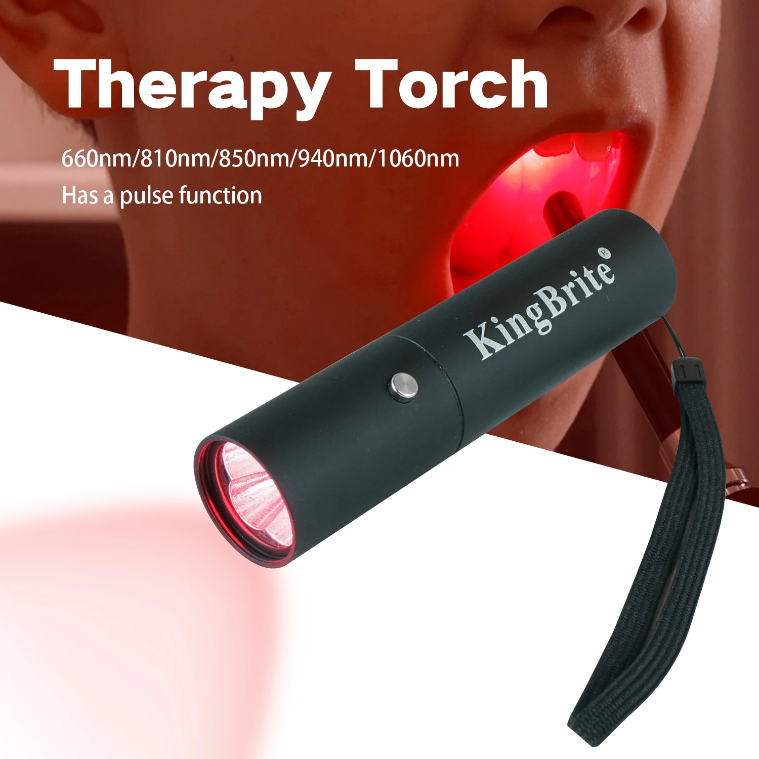 ไฟฉาย LED แบบชาร์จได้สำหรับการ - Red Light Therapy Torch 660Nm บทวิจารณ์และราคา