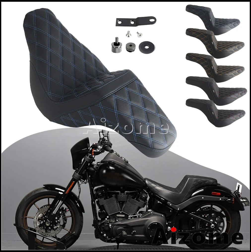 For Harley Softail Low Rider S ST FXLRS FXLRST Low Rider S 2020 2021 2022 2023 2024 Motorcycle Polyurethane Foam Seat Cushion