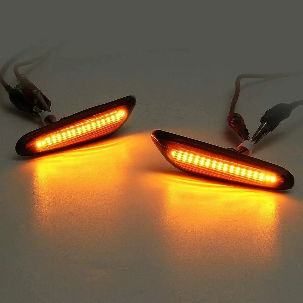 Image 6: 2 feux de position latéraux LED, clignotants pour E82 E88 E60 E61 E90 E91 E92 E93