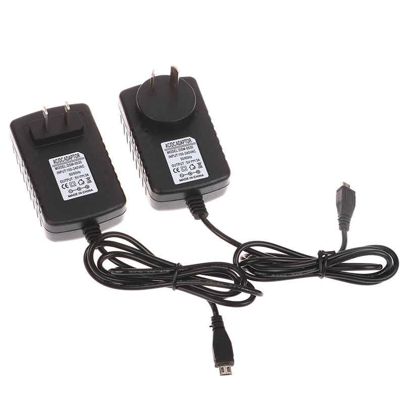 1Pc High Quality 5V 3A Micro USB AC/DC Power Adapter AU EU UK US Plug Charger Supply 5V3A For Tablet PC