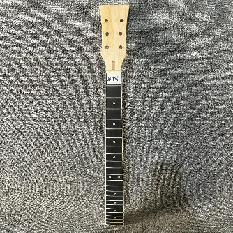

JN726 Custom OEM Order 6 String Electric Guitar Neck Maple+Rosewood 22 Frets DIY Replace Guitar Parts Unfinished