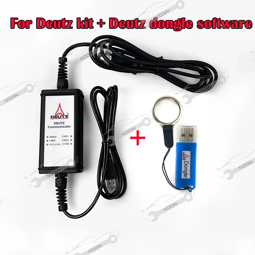 2024 for deutz decom serdia 2010 diagnostic tool for deutz Truck Controllers EMR 2/3/4 Diagnostic and Programming Tool kit