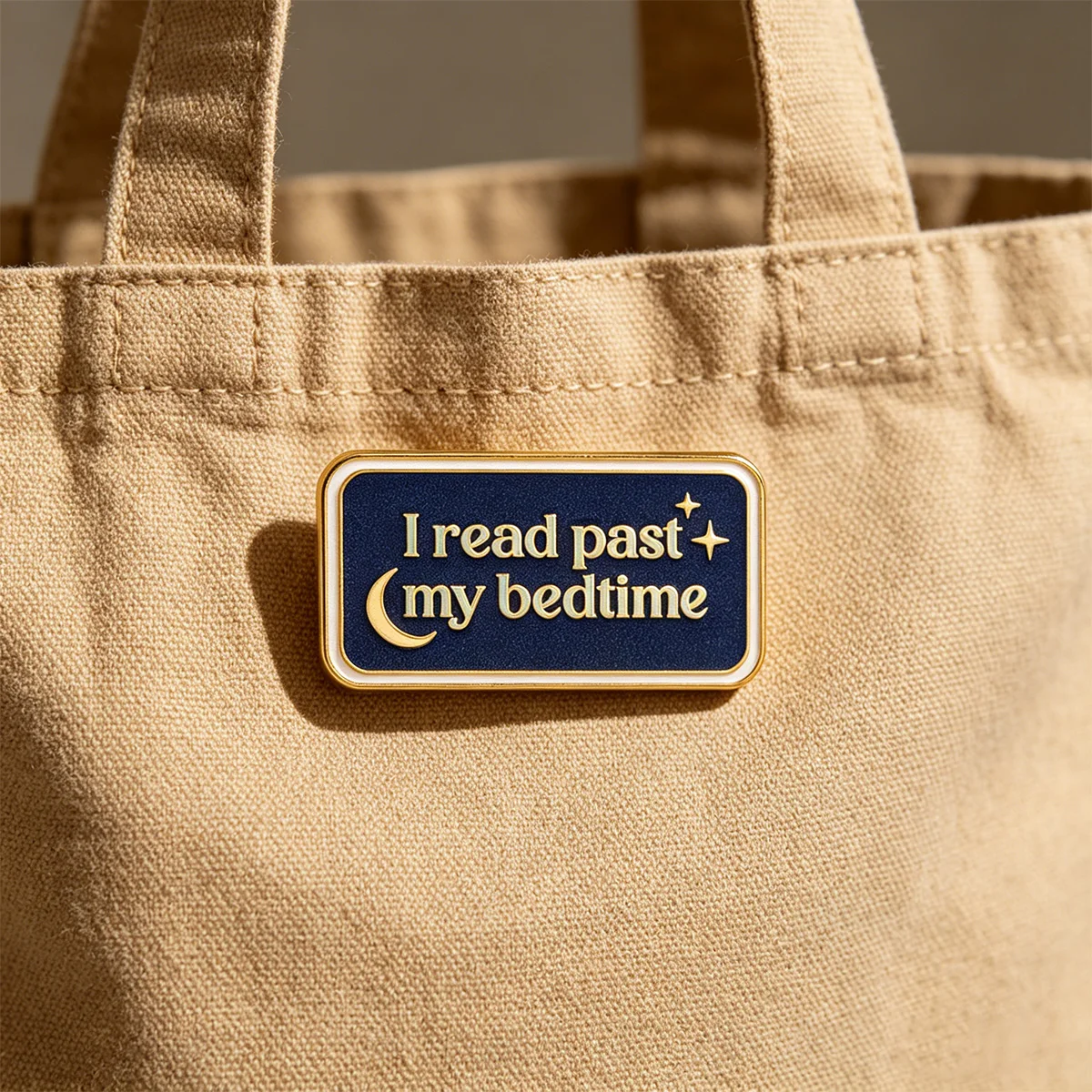 I read past my bedtime Enamel Pin Reading Enthusiast Brooch Lapel Pins Badge on Backpack Fashion Jewelry Clothing Accessories