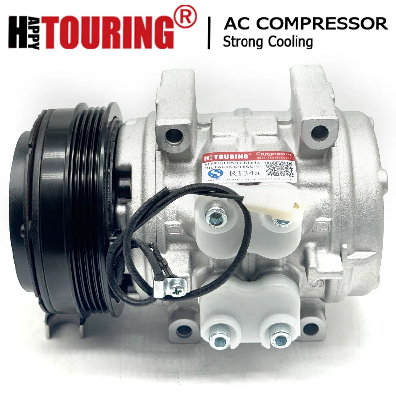 

Компрессор кондиционера переменного тока 10P13F для Mazda MX-5 MX5 047200-7611 047300-7020 047200-7614 N001-61-450 0472007614 0472007611 0473007020