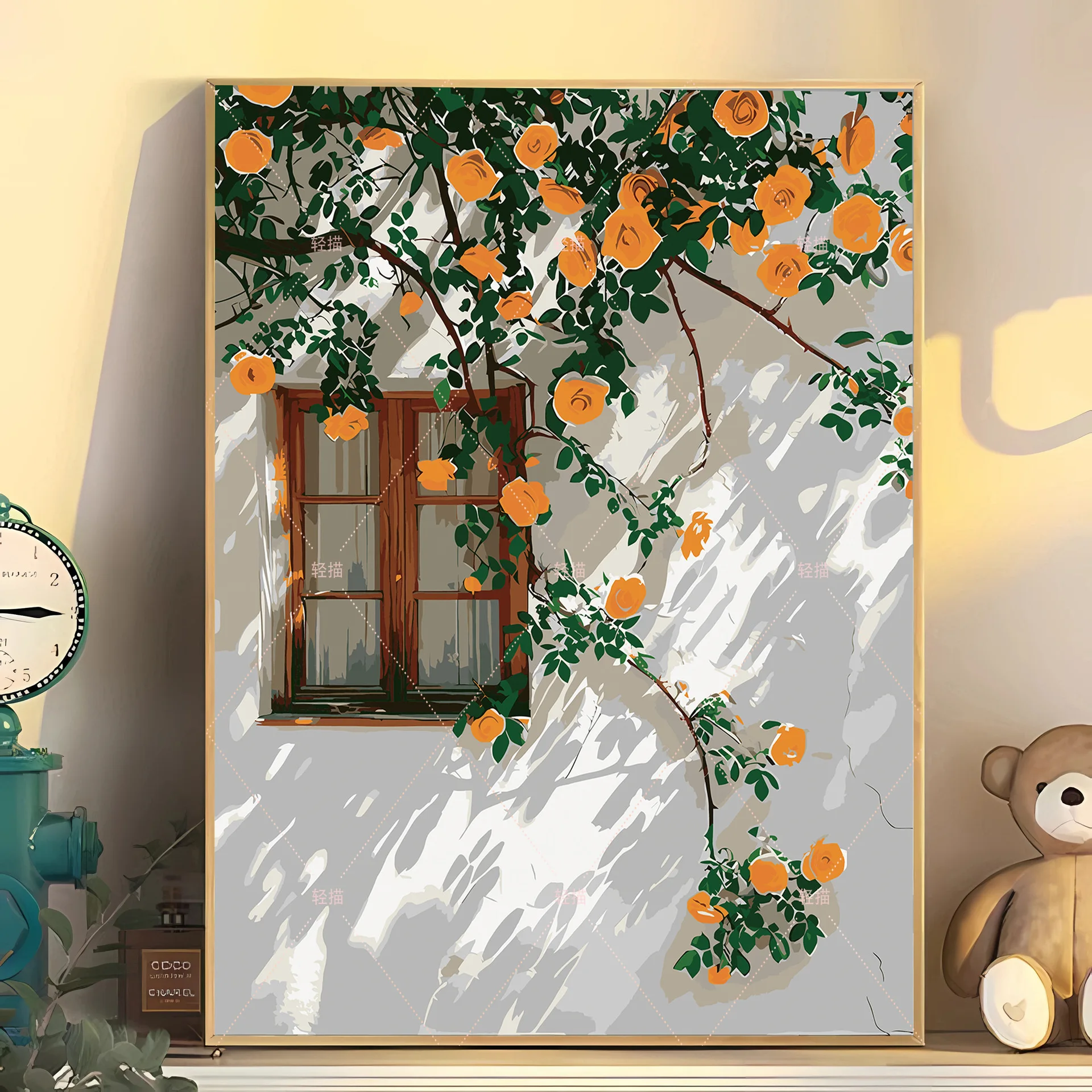 

4739571 Digital oil painting living room decorative painting sofa background wall hanging painting