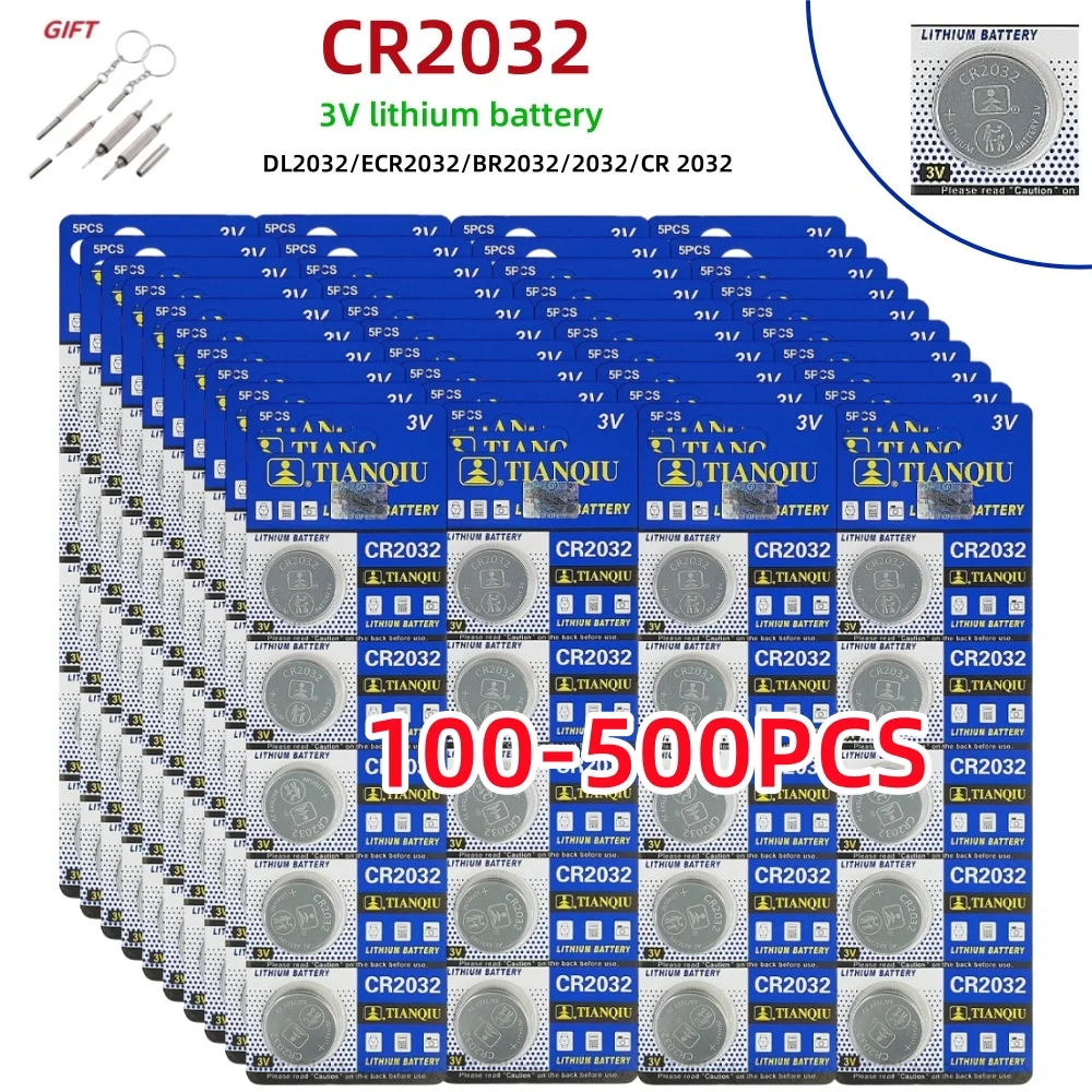 100-500 шт. Батарея CR2032 DL2032 ECR2032 BR2032 2032 CR 2032 3 В литиевая батарея-таблетка долговечная батарея для часов с пультом дистанционного управления 100-500 шт. Батарея CR2032 DL2032 ECR2032 BR2032 2032 CR 2032 3 В литиевая батарея-таблетка долговечная батарея для часов с пультом дистанционного управления