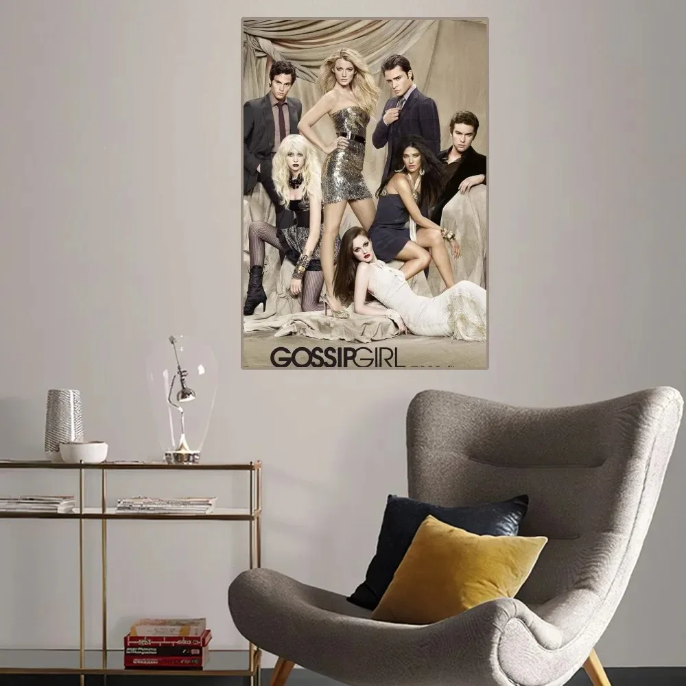 G-Gossip Fashion Girl Poster Home Room Decor Aesthetic Art Wall Painting Stickers Canvas Painting view 4