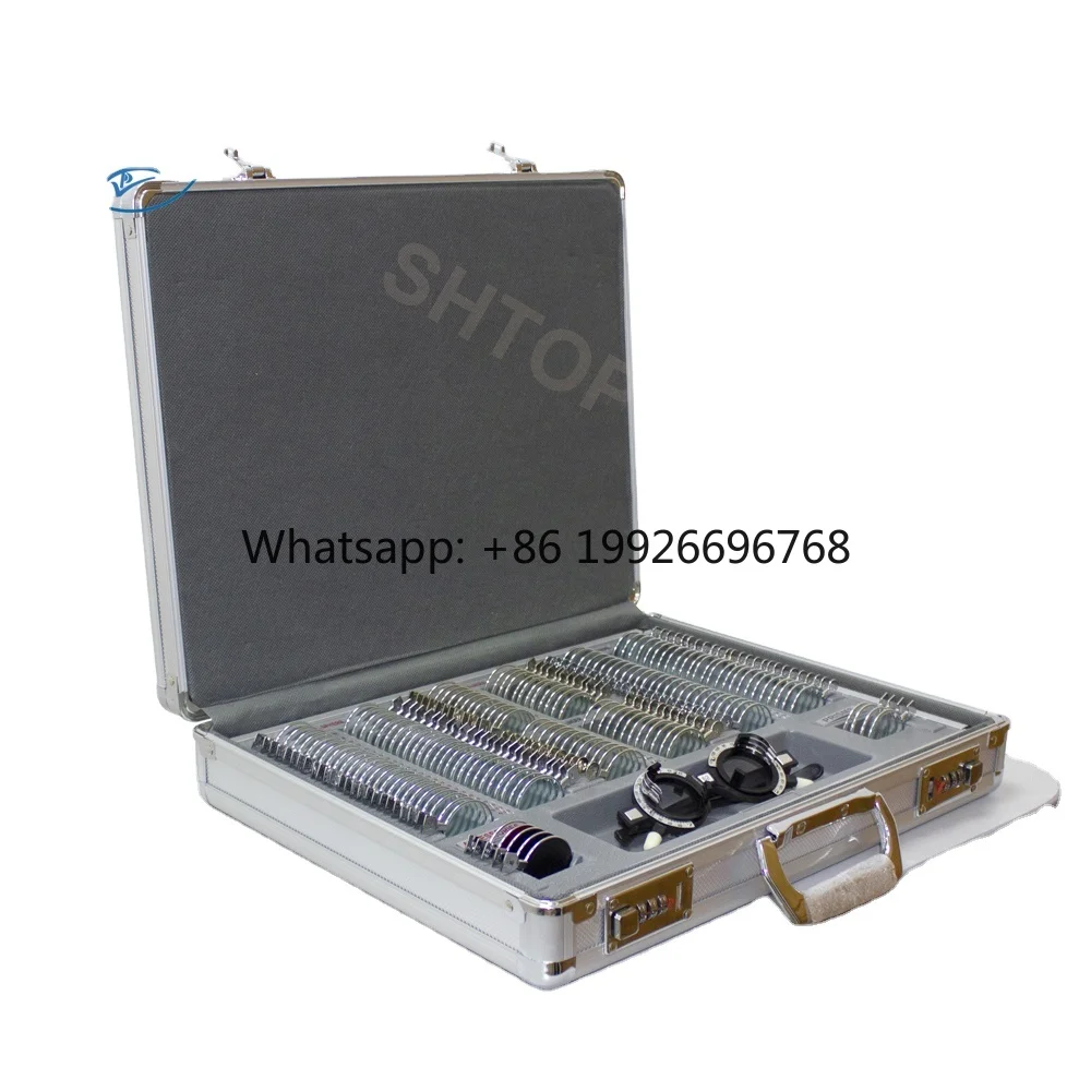 Best Quality JS-158 Ophthalmology with Metal Trial Lens Set Factory Price Optics Shop Item 1 Year Warranty