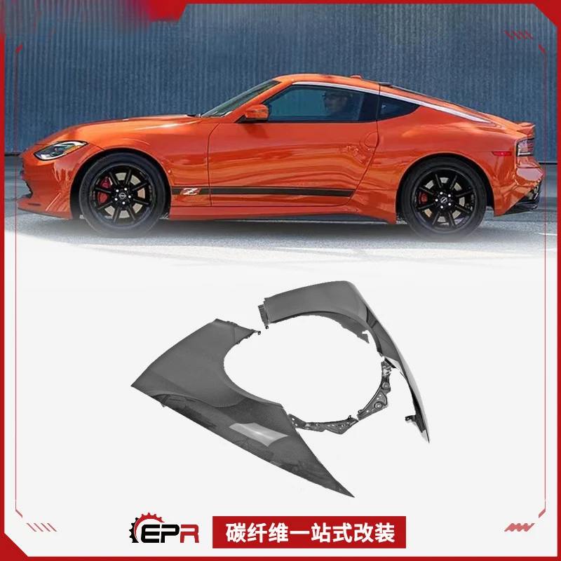 

For Nissan 400Z RZ34 Carbon Fiber OE Style Wing Fender - Head Sand Board Modification Replacement